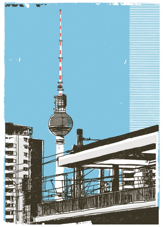Fernsehturm Berlin poster